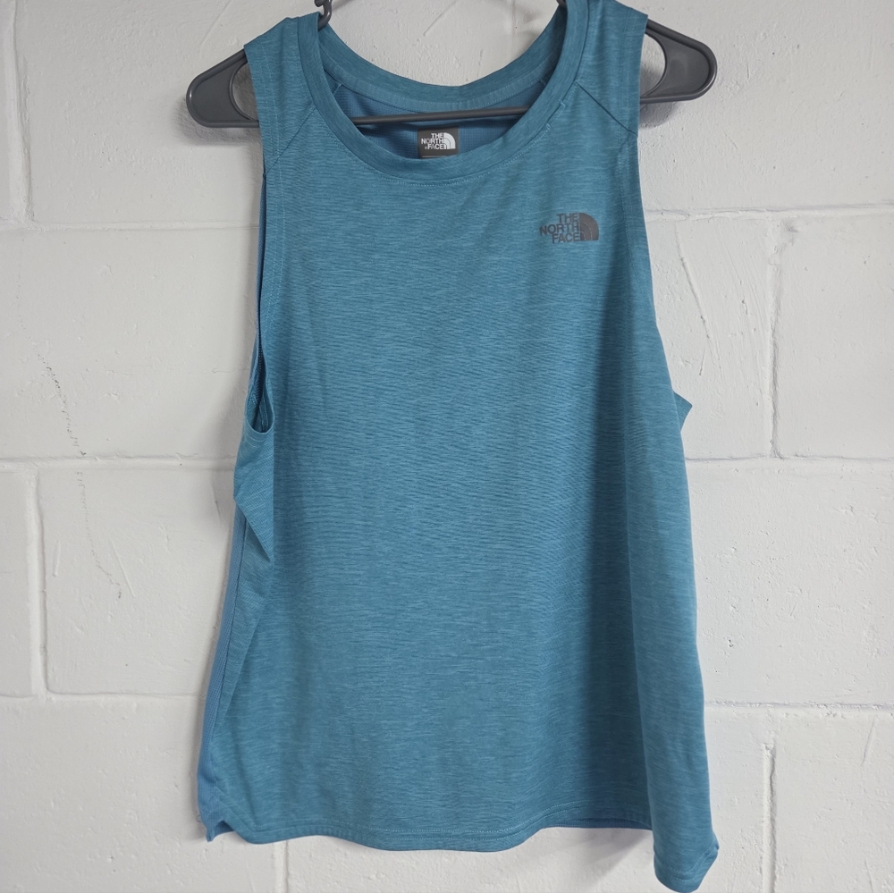 The North Face Men's Blue Tank Top